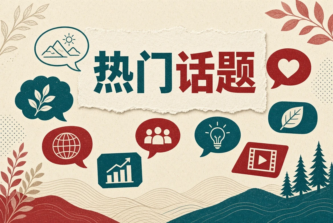 热门话题内容图